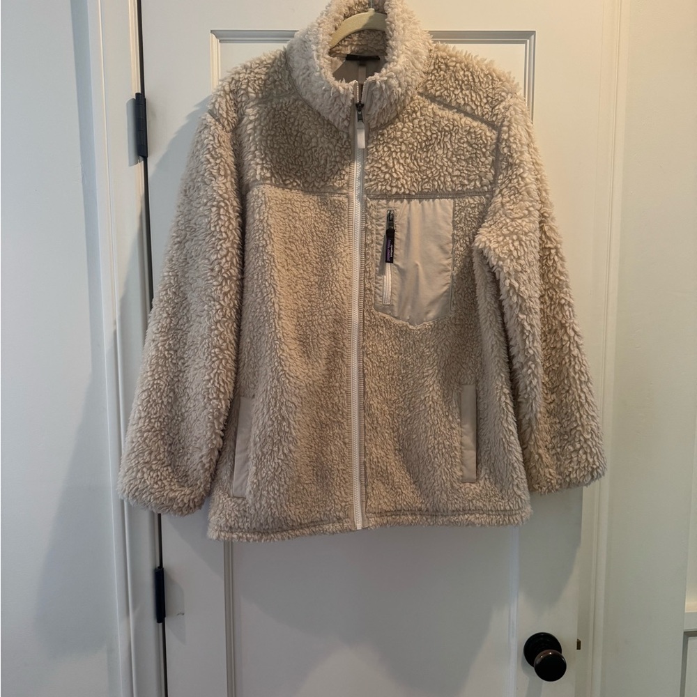 Patagonia Cream Teddy Jacket